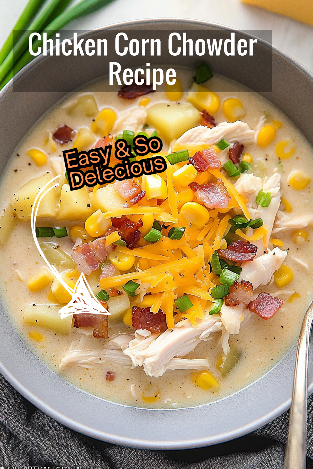 Satisfy your comfort food cravings with this one-pot chicken corn chowder. Simple to make, with tender chicken and fresh corn in every spoonful.