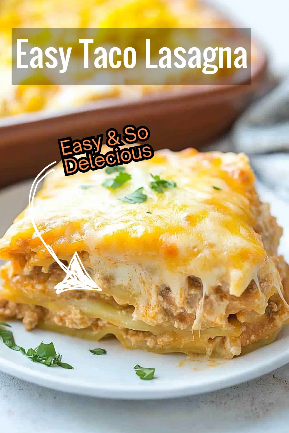 Enjoy a hearty taco lasagna recipe, perfect for family dinners! Layers of tortillas, seasoned beef, and melted cheese make this dish irresistible.