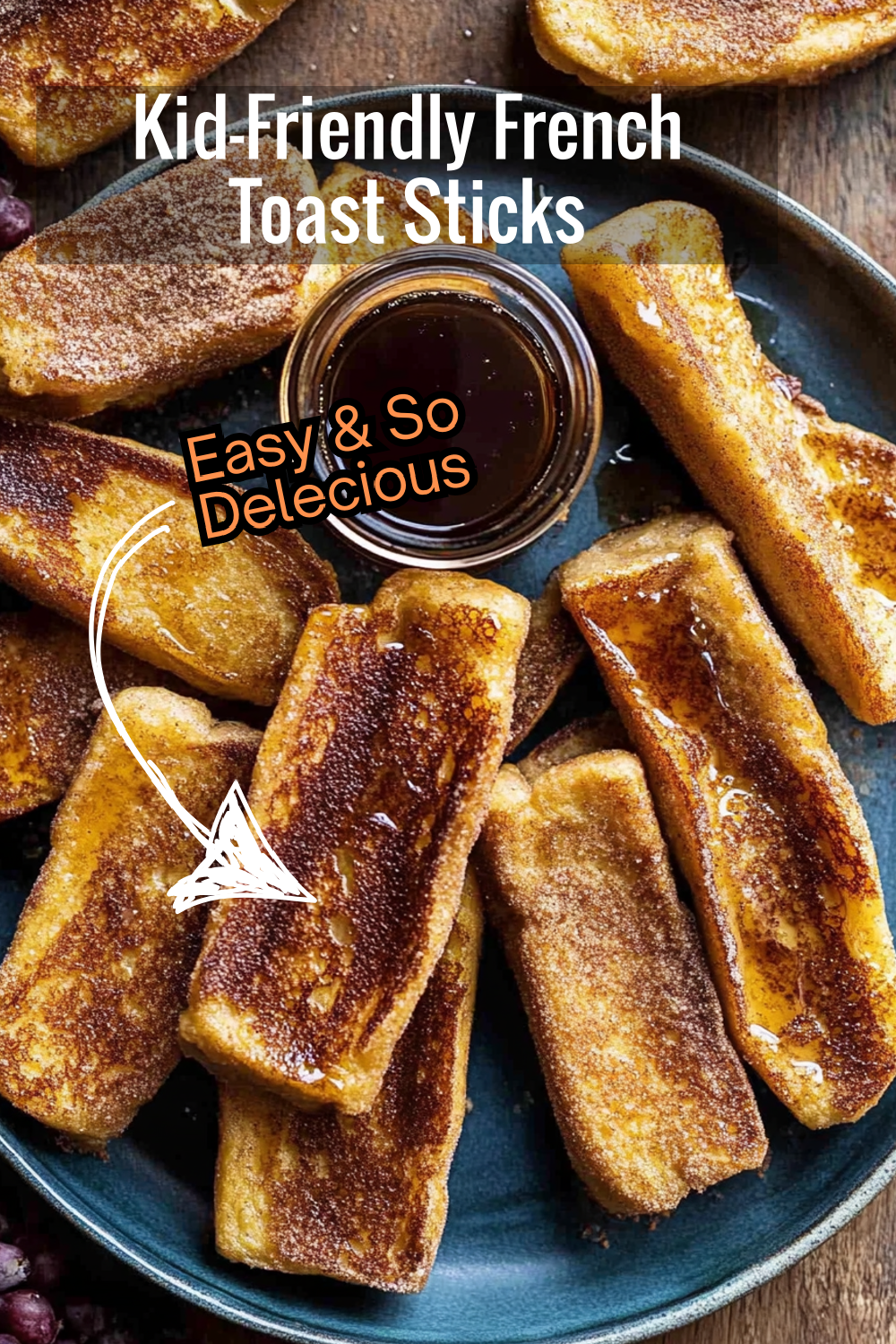 Make mornings fun with this kid-friendly French toast sticks recipe! Sweet, spiced, and perfect for little hands to dip into syrup.