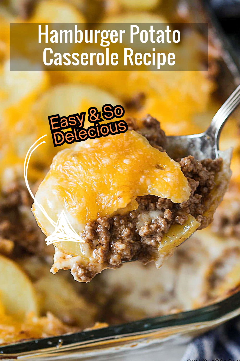 This easy hamburger potato casserole recipe is a family favorite, combining thinly sliced potatoes, seasoned ground beef, and a rich, cheesy topping. Quick to prepare and delicious every time!