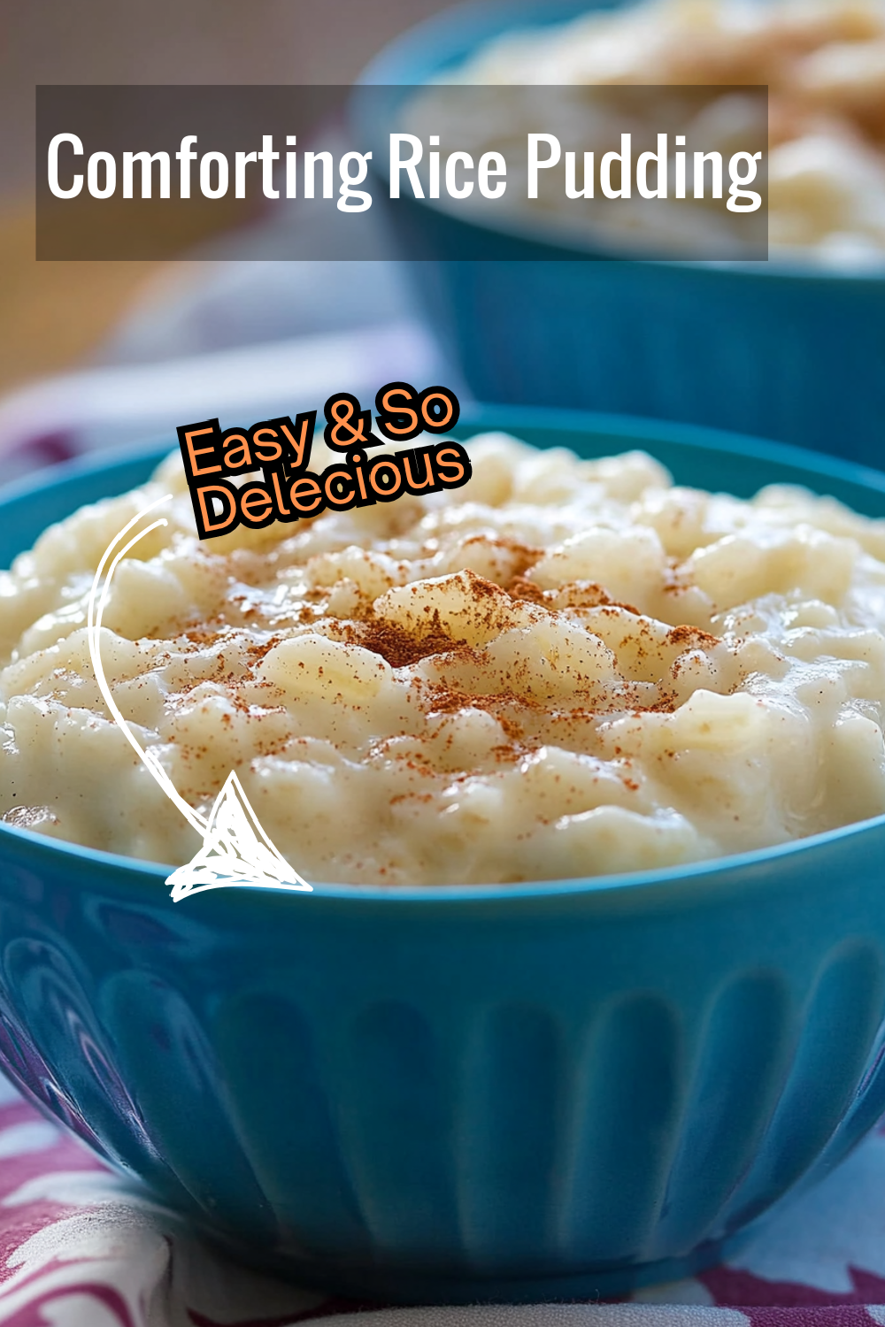 This Comforting Old-Fashioned Rice Pudding is the ideal dessert for cozy nights. Sweetened milk, vanilla, and a sprinkle of cinnamon give this dish its warm, homemade flavor.