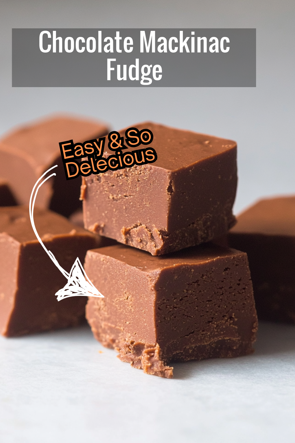 Add a little twist to your dessert table with this Mackinac Island fudge recipe. Deeply chocolatey, smooth, and oh-so-satisfying!