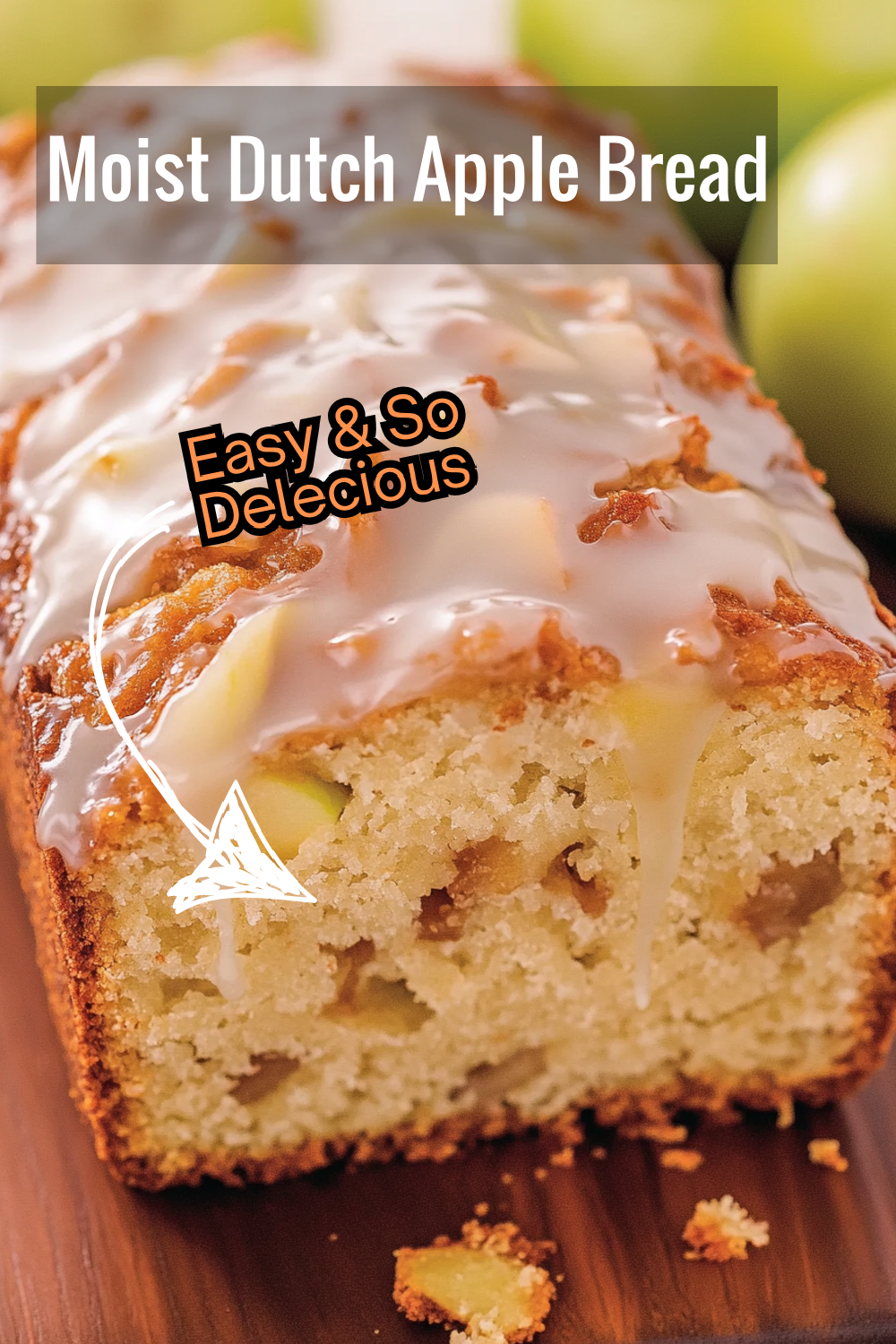 Bake a moist and flavorful Dutch Apple Bread that’s perfect for sharing. Apples, nuts, and a glaze make this recipe irresistible!