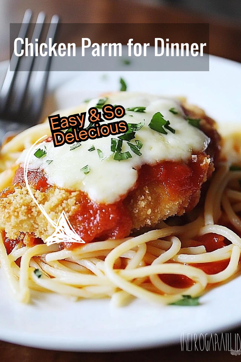 Whip up this easy Baked Chicken Parmesan Recipe for dinner! Juicy, breaded chicken with mozzarella and marinara—perfect for pasta nights.