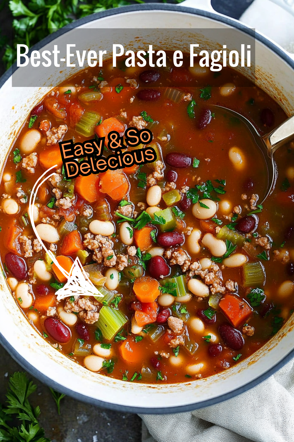 Bring the best of Olive Garden’s Pasta e Fagioli to your kitchen with this easy copycat recipe. Packed with beans, pasta, and vegetables in a flavorful tomato broth, it’s sure to be a hit!