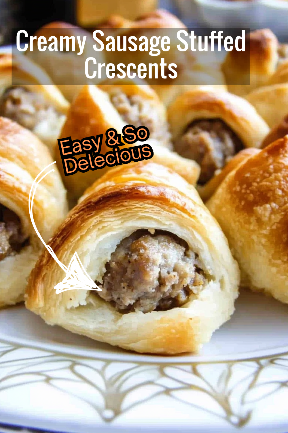 Get a bite of heaven with this easy-to-make Sausage & Cream Cheese Crescents recipe. The buttery, flaky dough combined with savory filling is simply delicious!