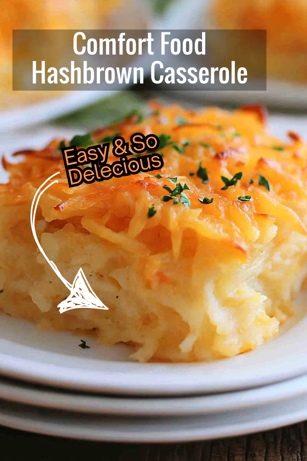 Dive into the comfort of this Cracker Barrel Hashbrown Casserole Recipe. Soft potatoes, gooey cheese, and a touch of onion for a satisfying dish.