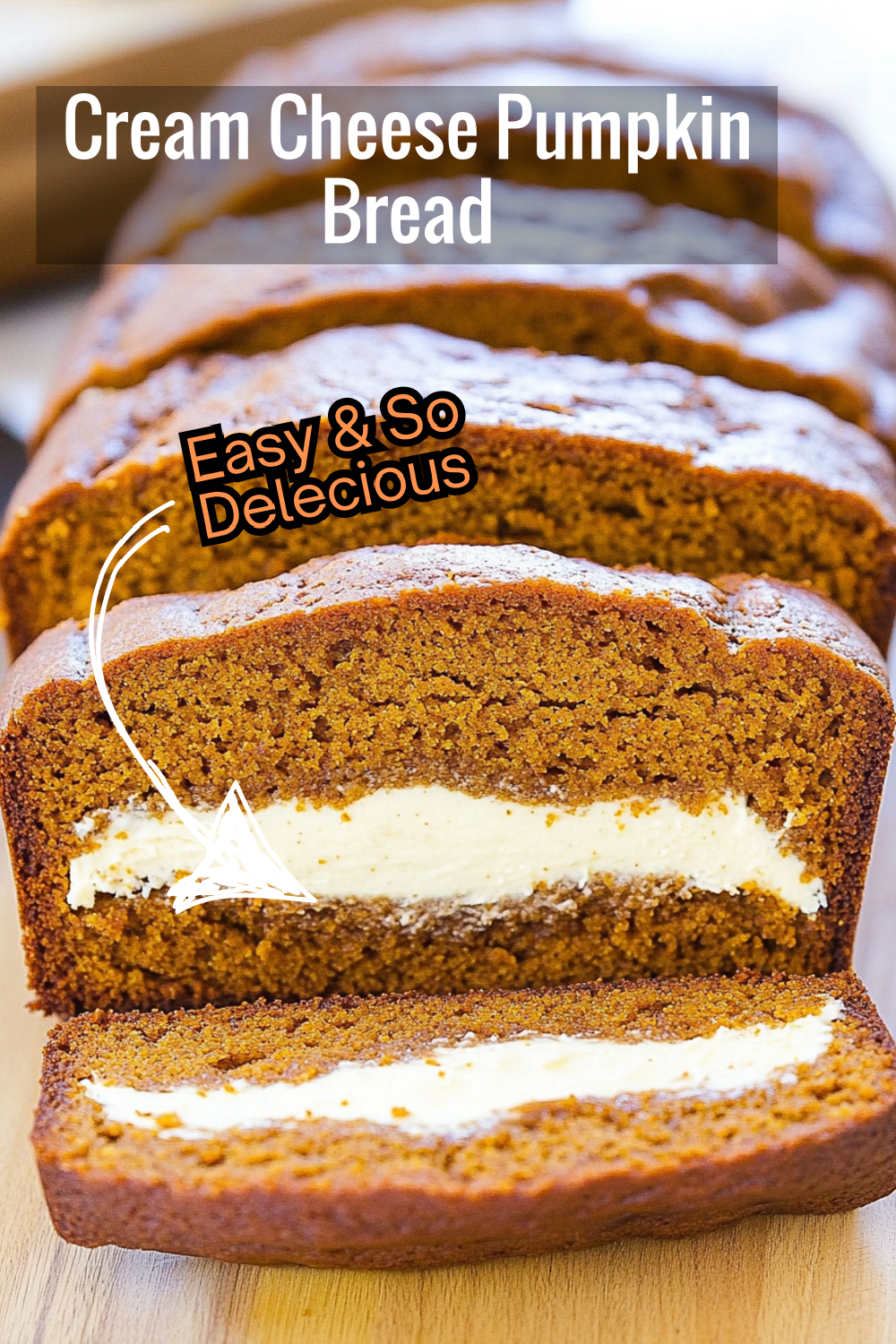 This Cream Cheese Pumpkin Bread is a fall favorite. Moist, flavorful, and featuring a creamy filling, it's an easy yet indulgent recipe that everyone will enjoy!