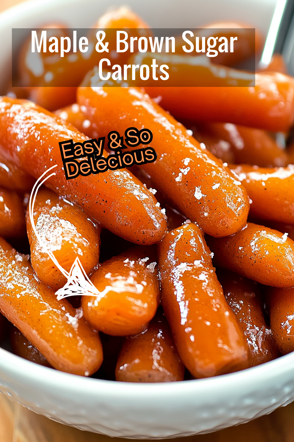 Sweet, buttery, and perfectly cooked, these carrots with maple and brown sugar are an easy side dish to impress. Great for kids and adults alike!