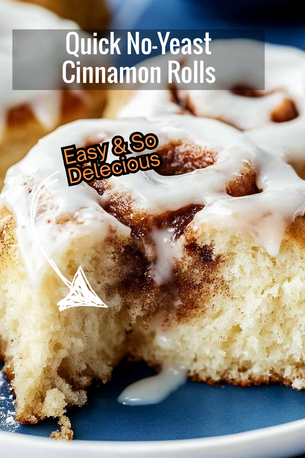 Learn how to make fluffy cinnamon rolls without yeast in just 30 minutes. A perfect recipe for beginners and busy mornings!