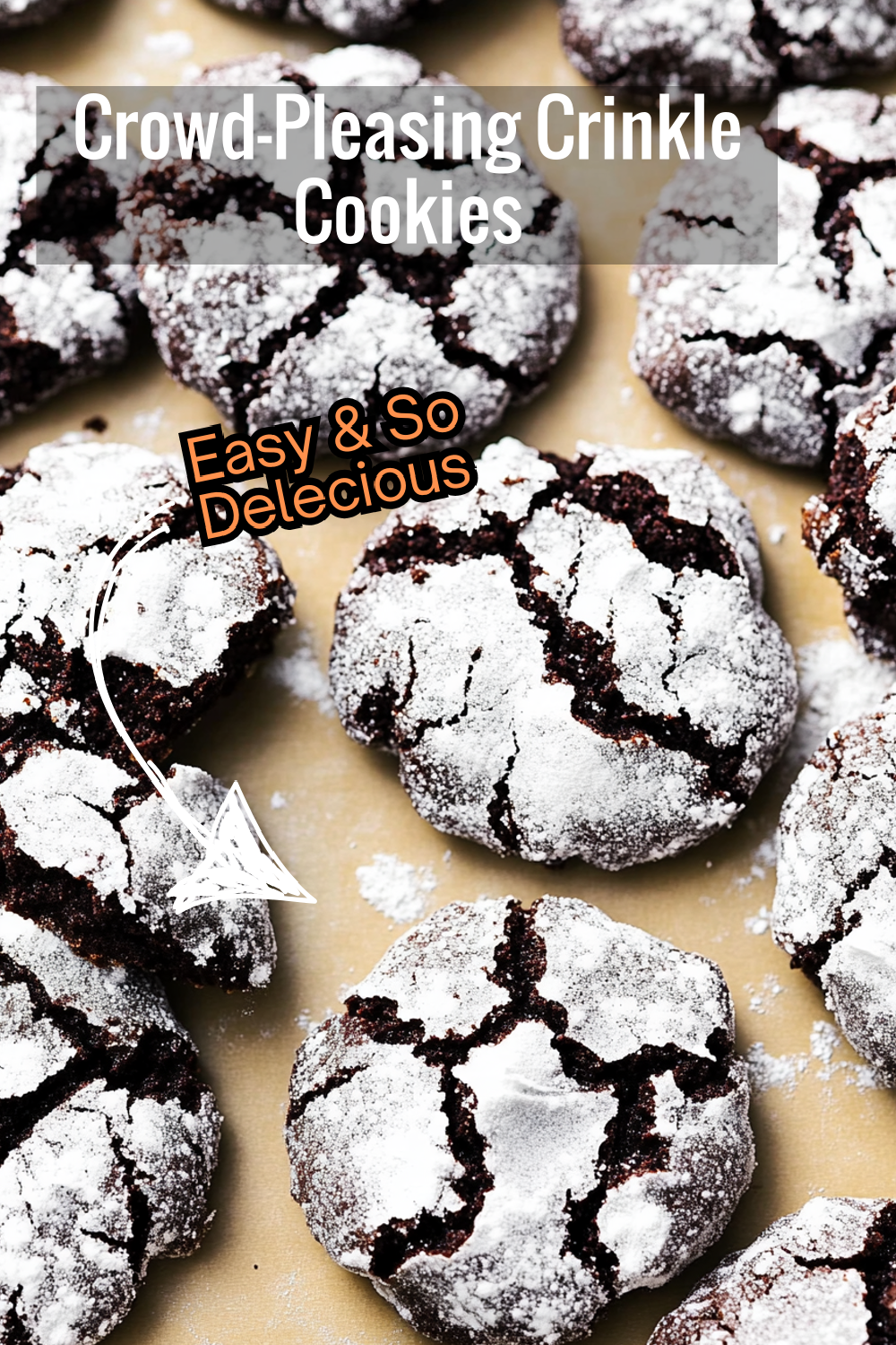 Make these chocolate crinkle cookies for your next party—everyone will ask for the recipe!