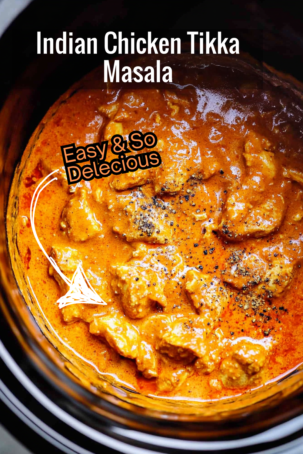 Bring the flavors of an Indian restaurant to your home with this slow-cooker chicken tikka masala recipe. It's easy, creamy, and absolutely delicious!