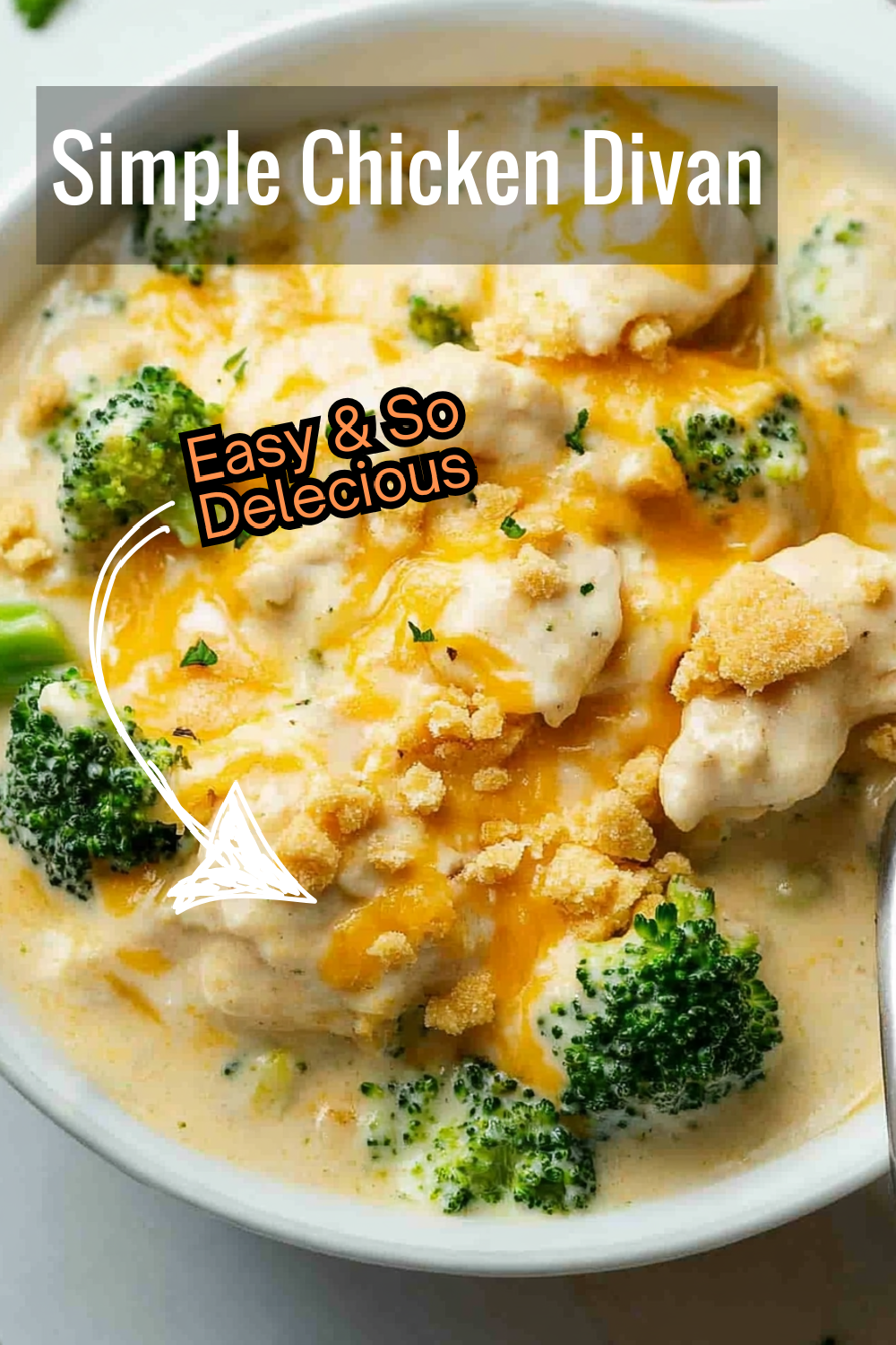 A cozy, flavorful meal for busy nights—this Chicken Divan casserole is packed with chicken, broccoli, and a cheesy sauce topped with golden crumbs.