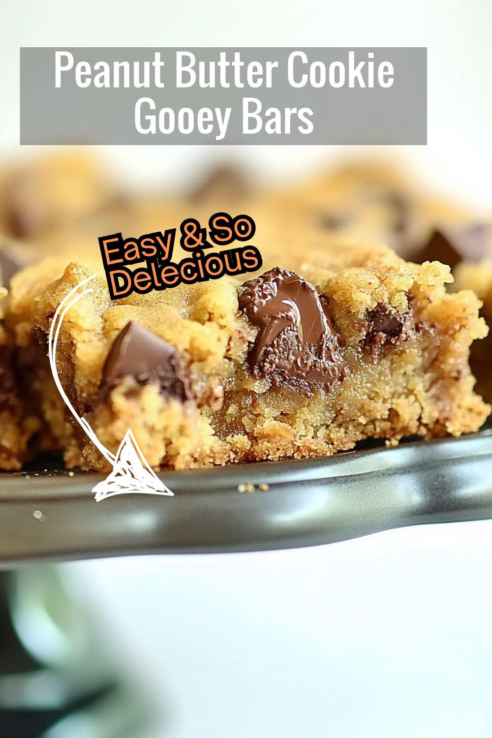 Make these peanut butter cookie gooey bars from scratch! With layers of peanut butter, sweetened condensed milk, and chocolate, they're the perfect comfort food dessert.