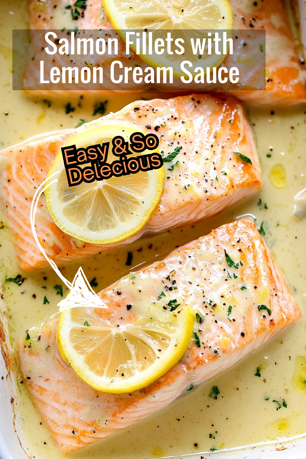 Make dinner special with this easy salmon recipe! The creamy lemon sauce pairs perfectly with the tender salmon fillets. Ready in under 30 minutes!