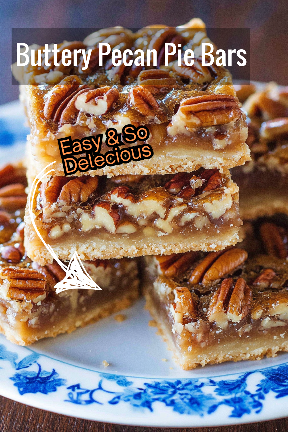 Enjoy the rich flavors of these buttery pecan pie bars, complete with a sweet caramel filling and a golden, crumbly shortbread crust. Perfect for any sweet tooth!