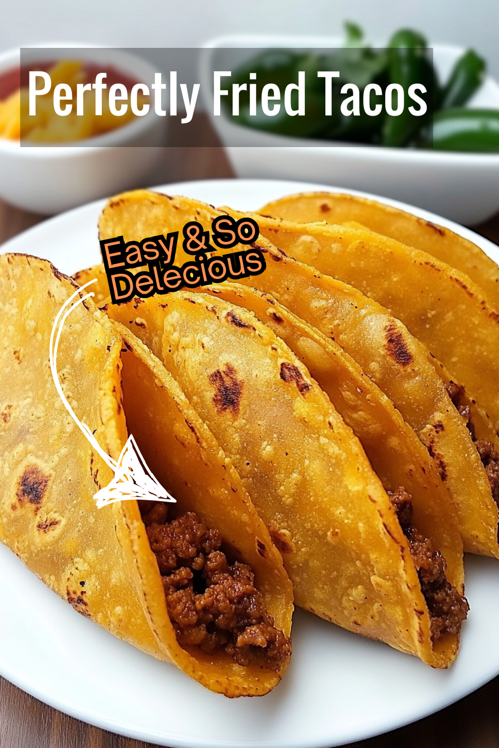 Discover how to fry tacos dorados just right—crunchy outside, flavorful beef filling inside!