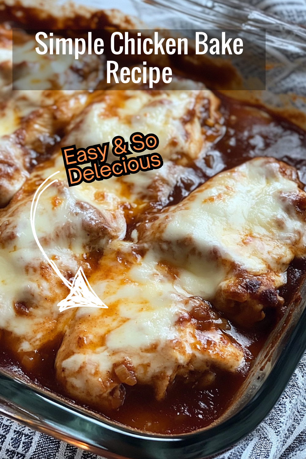 A simple and delicious French Onion Chicken Bake featuring tender chicken, caramelized onions, and melted cheese. Perfect for any weeknight!