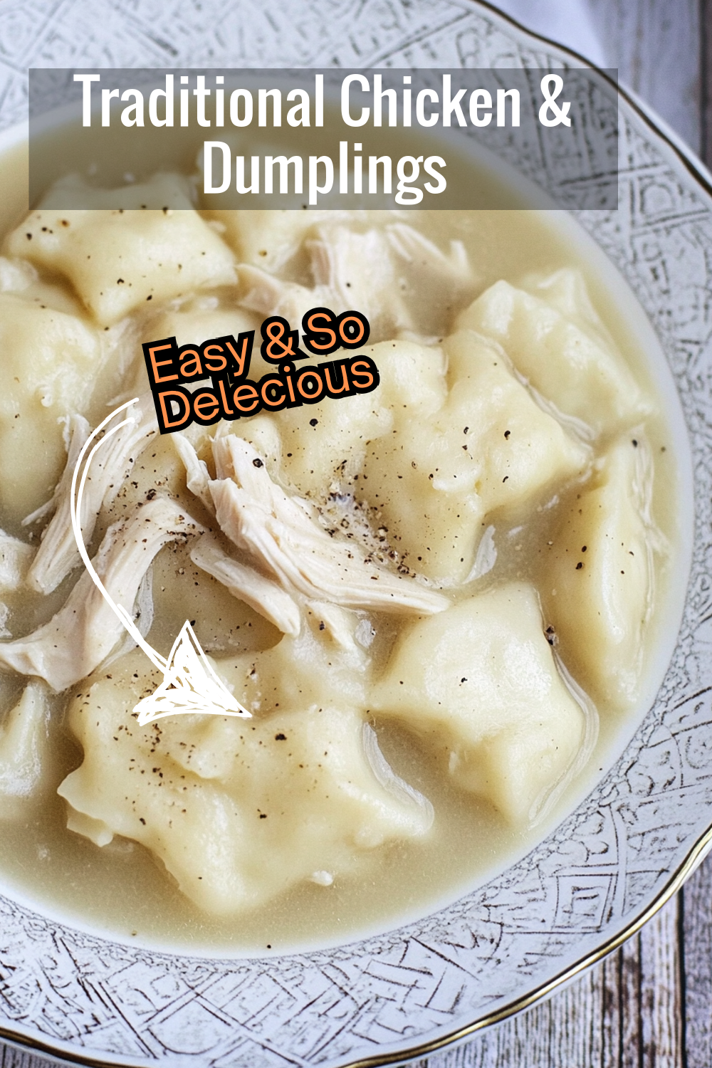 Follow this recipe to recreate Cracker Barrel’s traditional chicken and dumplings. Soft dumplings and a creamy broth make this a family favorite.