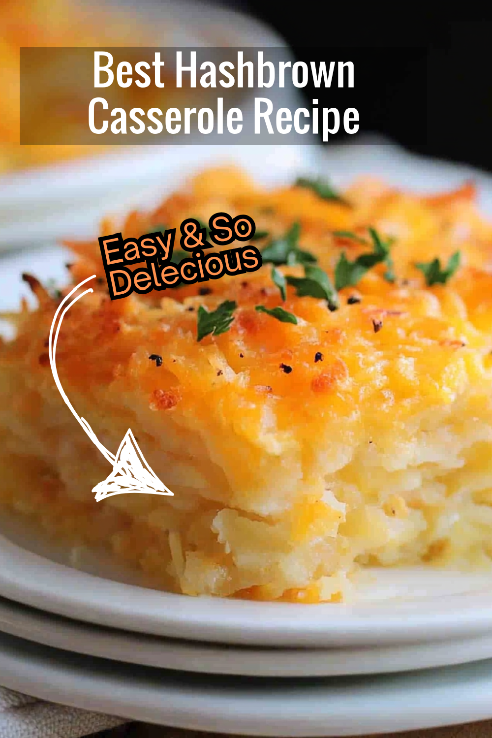 Get the ultimate comfort food experience with this Cracker Barrel Hashbrown Casserole Recipe! Soft potatoes, melty cheese, and a hint of onion in every bite.