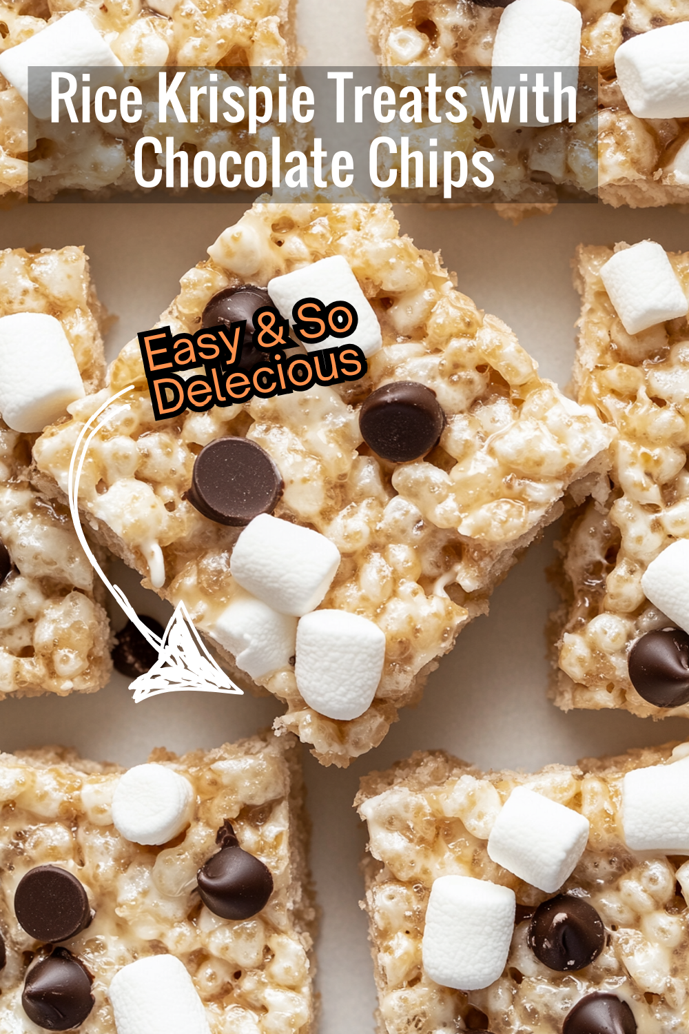 Looking for a treat that’s both crispy and chewy? These Rice Krispie Treats with chocolate chips are just what you need! Easy to make and full of flavor.