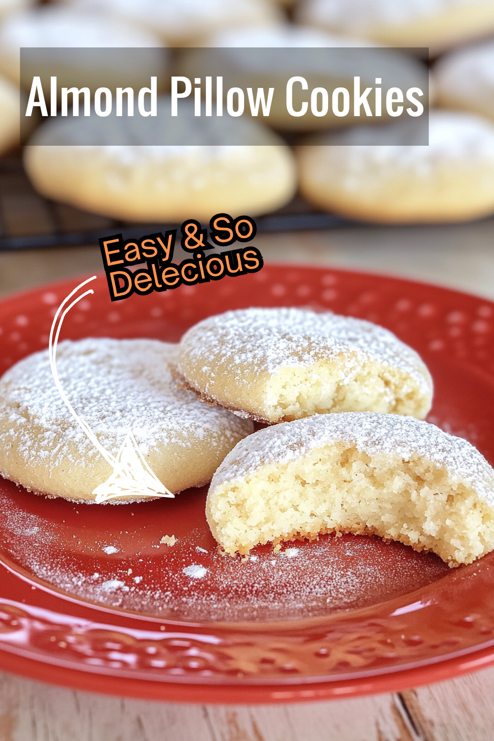 A Soft Almond Pillow Cookies Recipe perfect for beginners! Easy steps, delicious results – soft, chewy, and full of almond goodness.