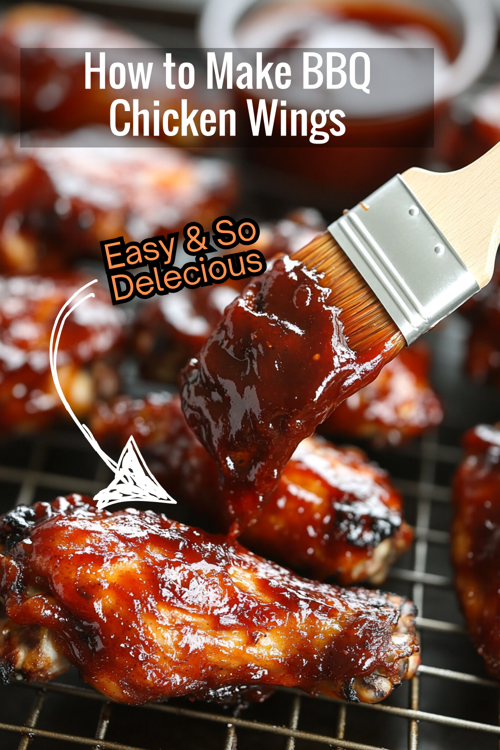 Discover a foolproof method to bake BBQ chicken wings in the oven with a delicious caramelized finish.