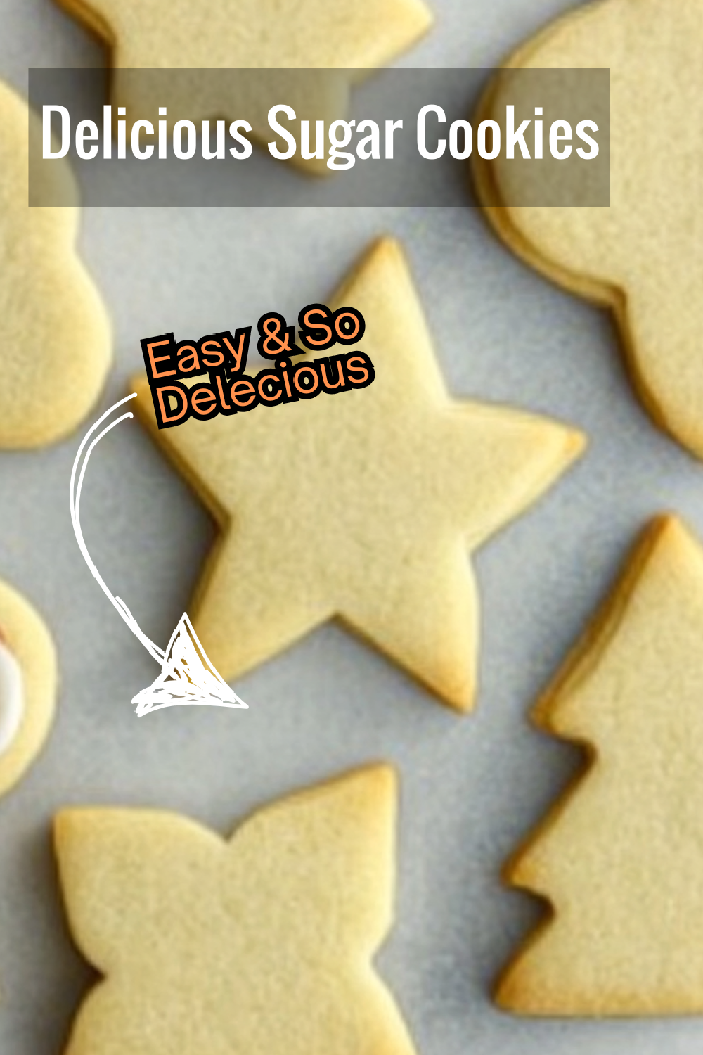 Bake up delicious sugar cookies that are soft, tender, and perfect for shaping into all your favorite holiday designs!