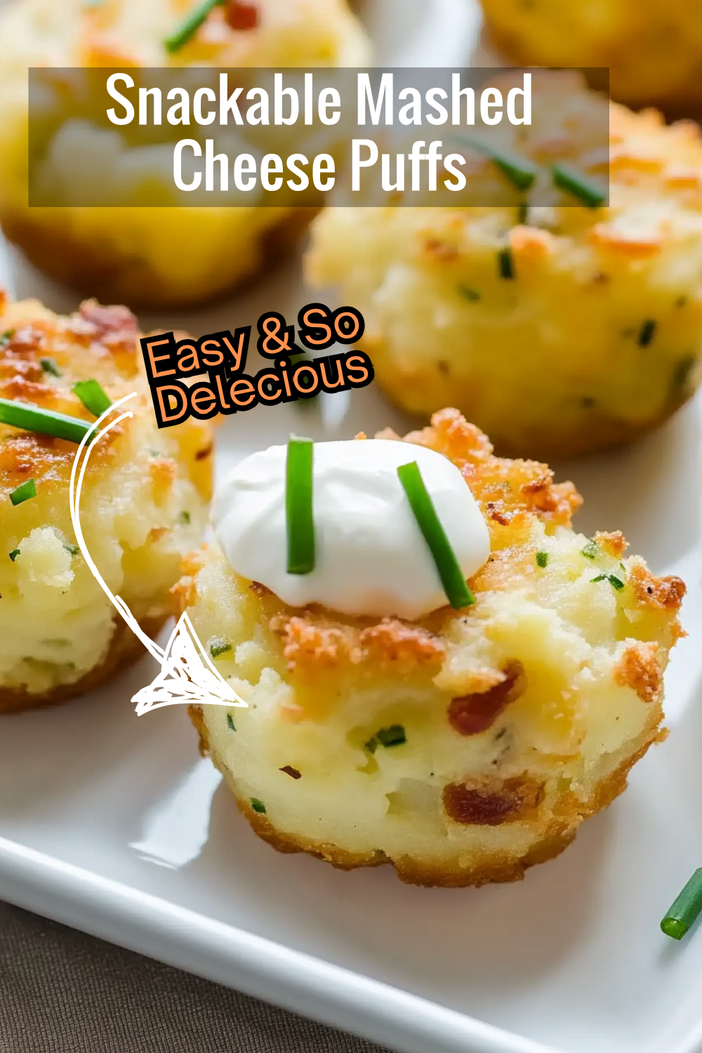 These bite-sized mashed potato cheese puffs are ideal for parties or quick bites. Crispy on the outside, soft on the inside, and loaded with cheesy flavor!