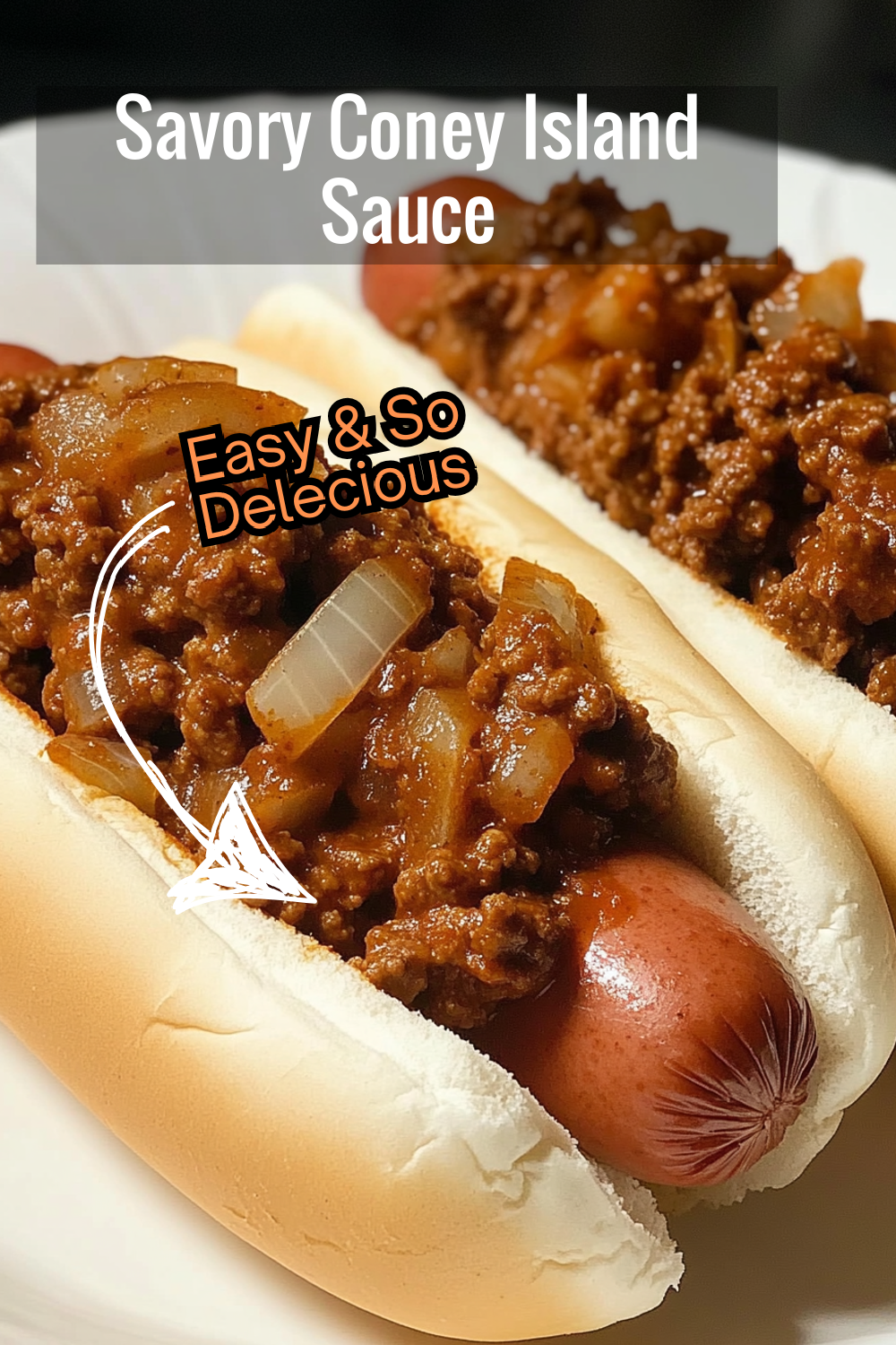 This savory Coney Island hot dog sauce is loaded with beef, onions, and spices. Perfect for recreating that nostalgic taste at home!