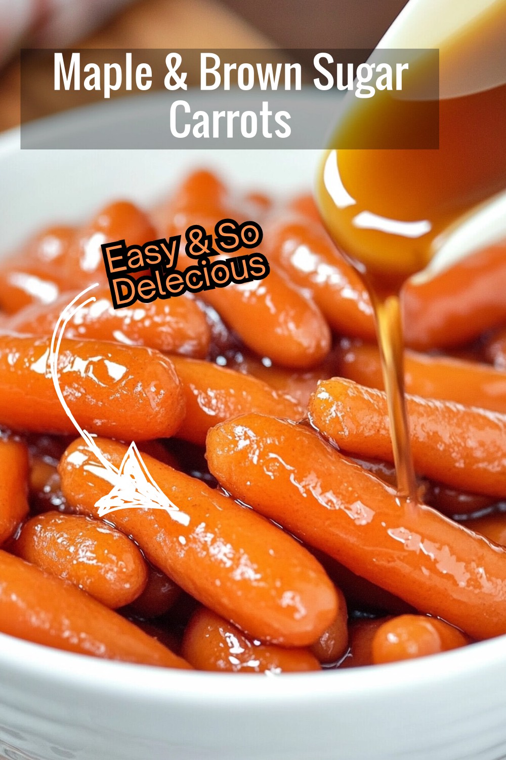 Sweet, buttery, and perfectly cooked, these carrots with maple and brown sugar are an easy side dish to impress. Great for kids and adults alike!