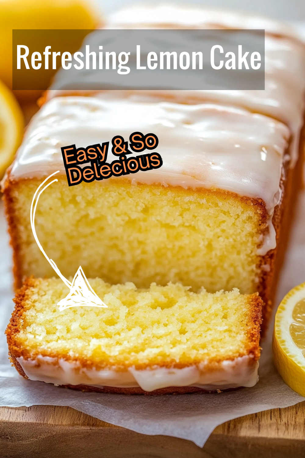 Brighten up your day with this refreshing lemon cake recipe. Moist, flavorful, and topped with a luscious icing that’s simply irresistible!