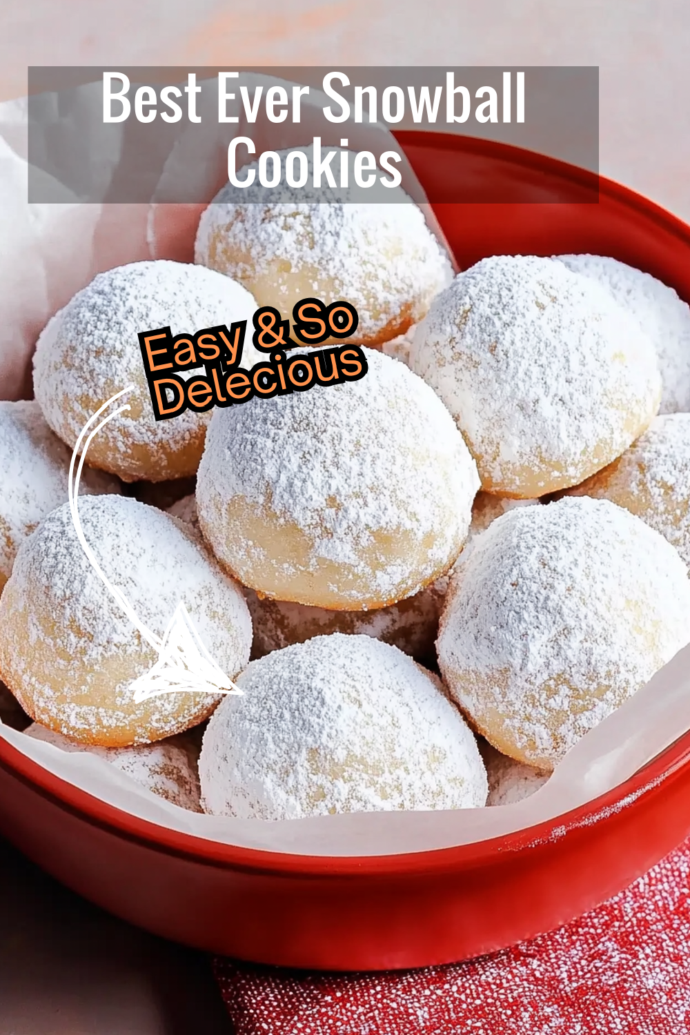 This is the best ever Stuffed Snowball Cookies recipe! With their rich, buttery dough and nutty filling, these cookies are a holiday classic. Dusted with powdered sugar for a snowy look, they’re soft, crumbly, and absolutely delicious!