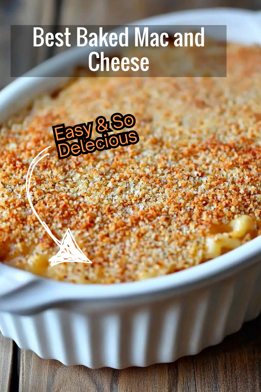 This baked mac and cheese recipe delivers a crispy topping and a velvety cheese sauce for a family favorite that’s impossible to resist.