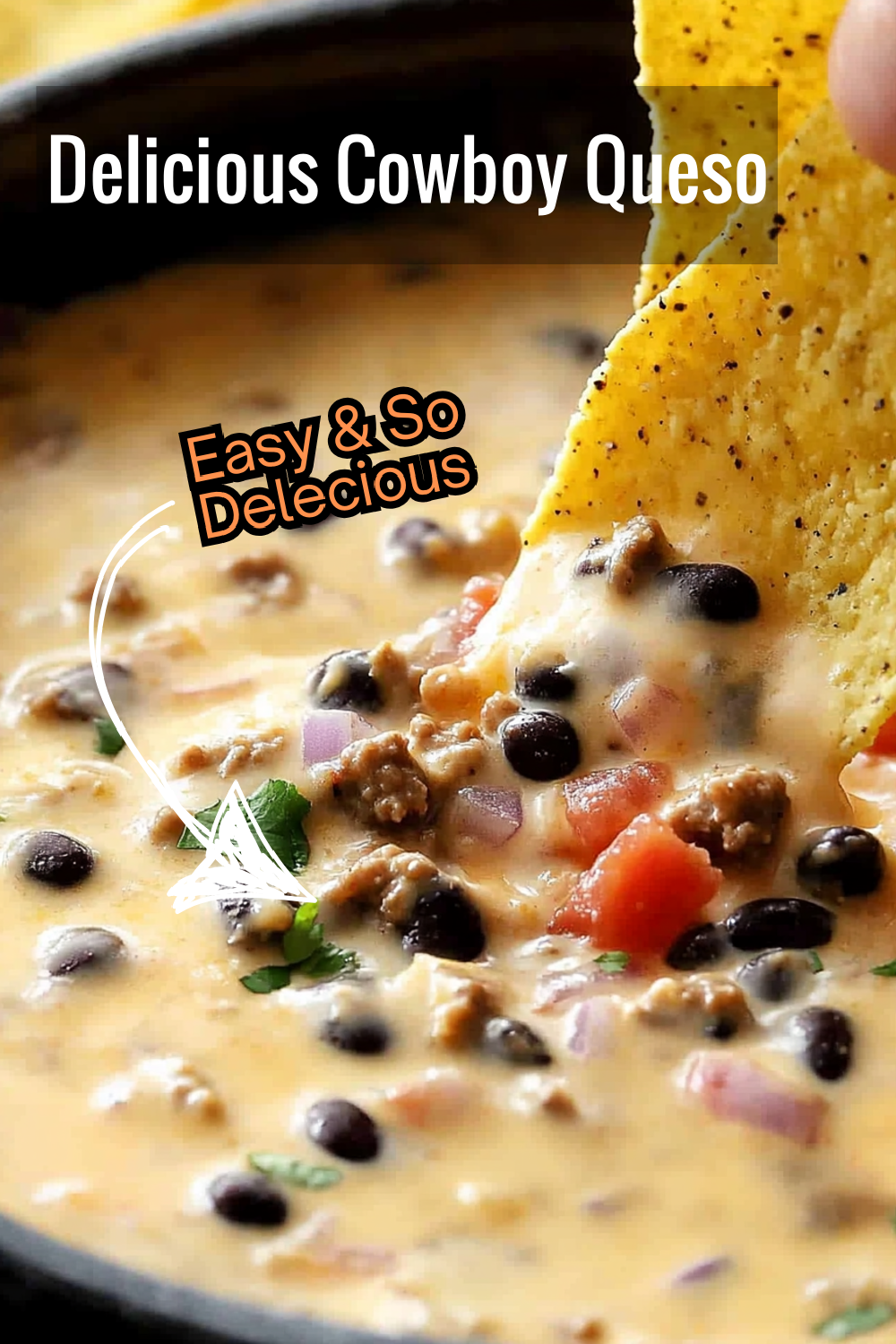 Share the love with this delicious queso dip! Perfect for parties, family nights, or any occasion that calls for great food.