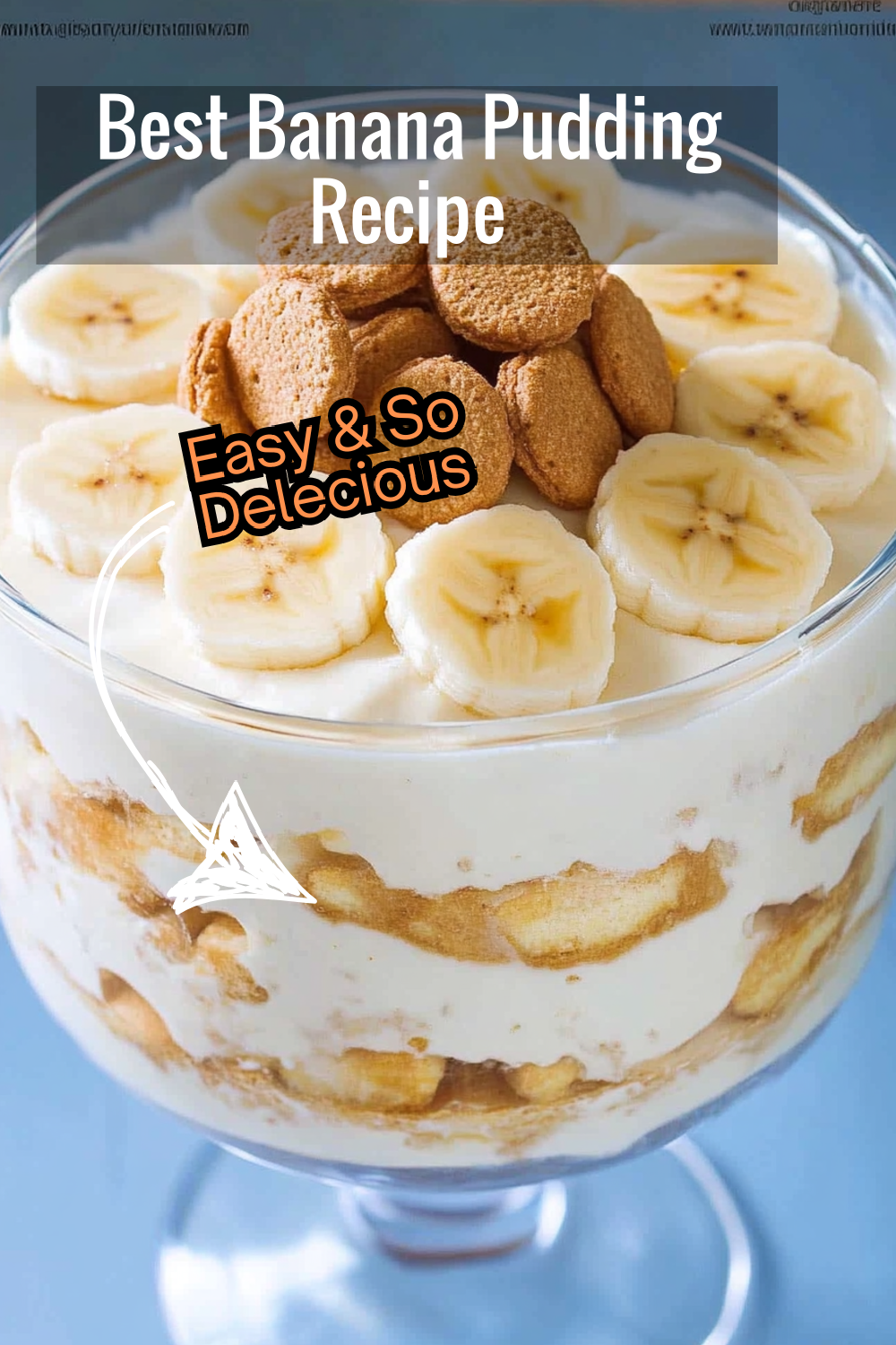 Get the secret to Magnolia Bakery's famous banana pudding with this from-scratch recipe! Delicious layers of creamy pudding, ripe bananas, and crunchy Nilla Wafers.