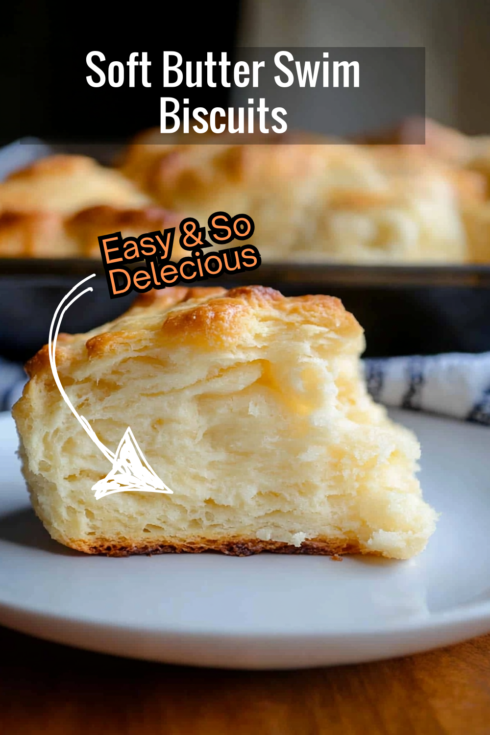 Savor every bite of these buttery, soft biscuits that are perfect for any meal. The Butter Swim Biscuits recipe you'll love to make again and again!