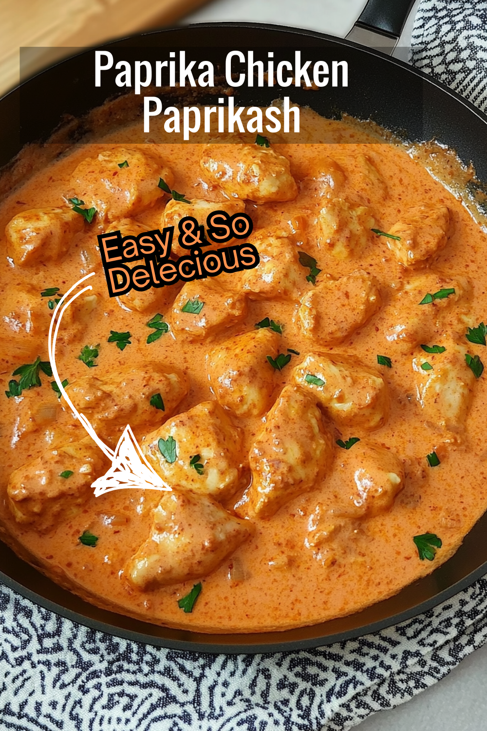 A perfect balance of creamy and savory, this Chicken Paprikash recipe brings out the best of paprika in a comforting, hearty meal.