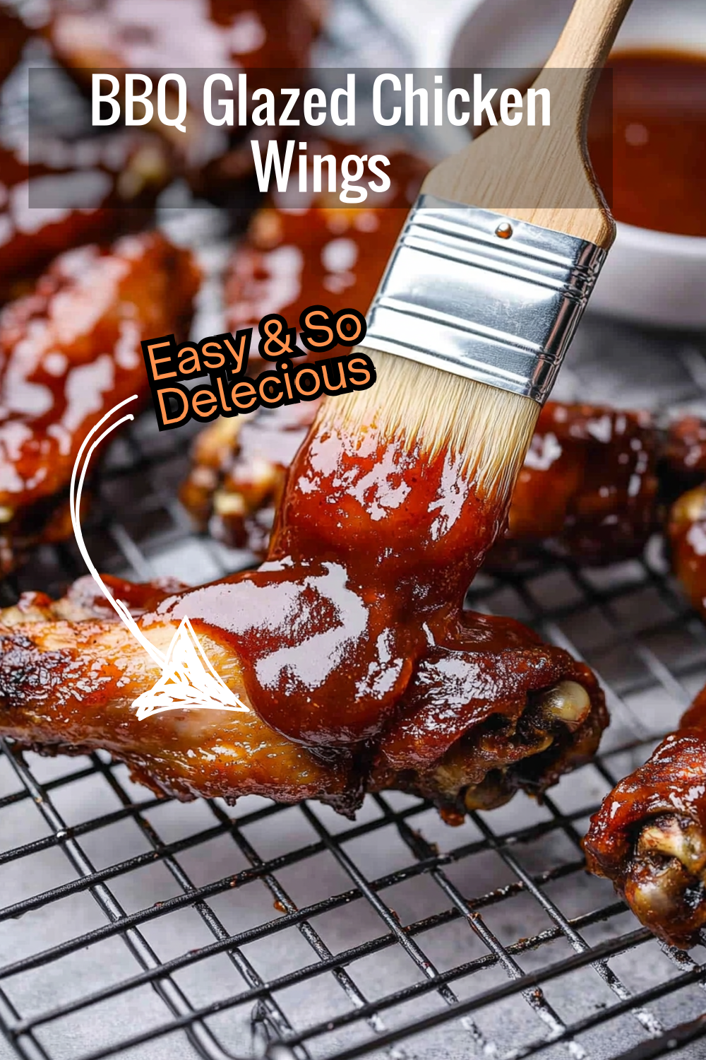 Master the art of oven-baked chicken wings with a luscious BBQ glaze that sticks to every bite!