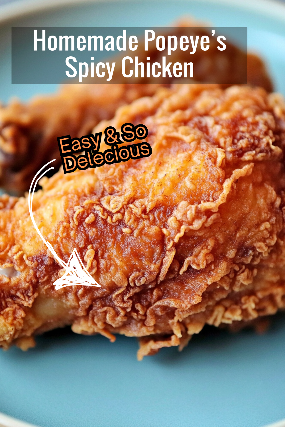 This homemade Popeye’s spicy chicken recipe gives you that crunchy, golden crust with a moist, flavorful interior. A must-try for fried chicken lovers!