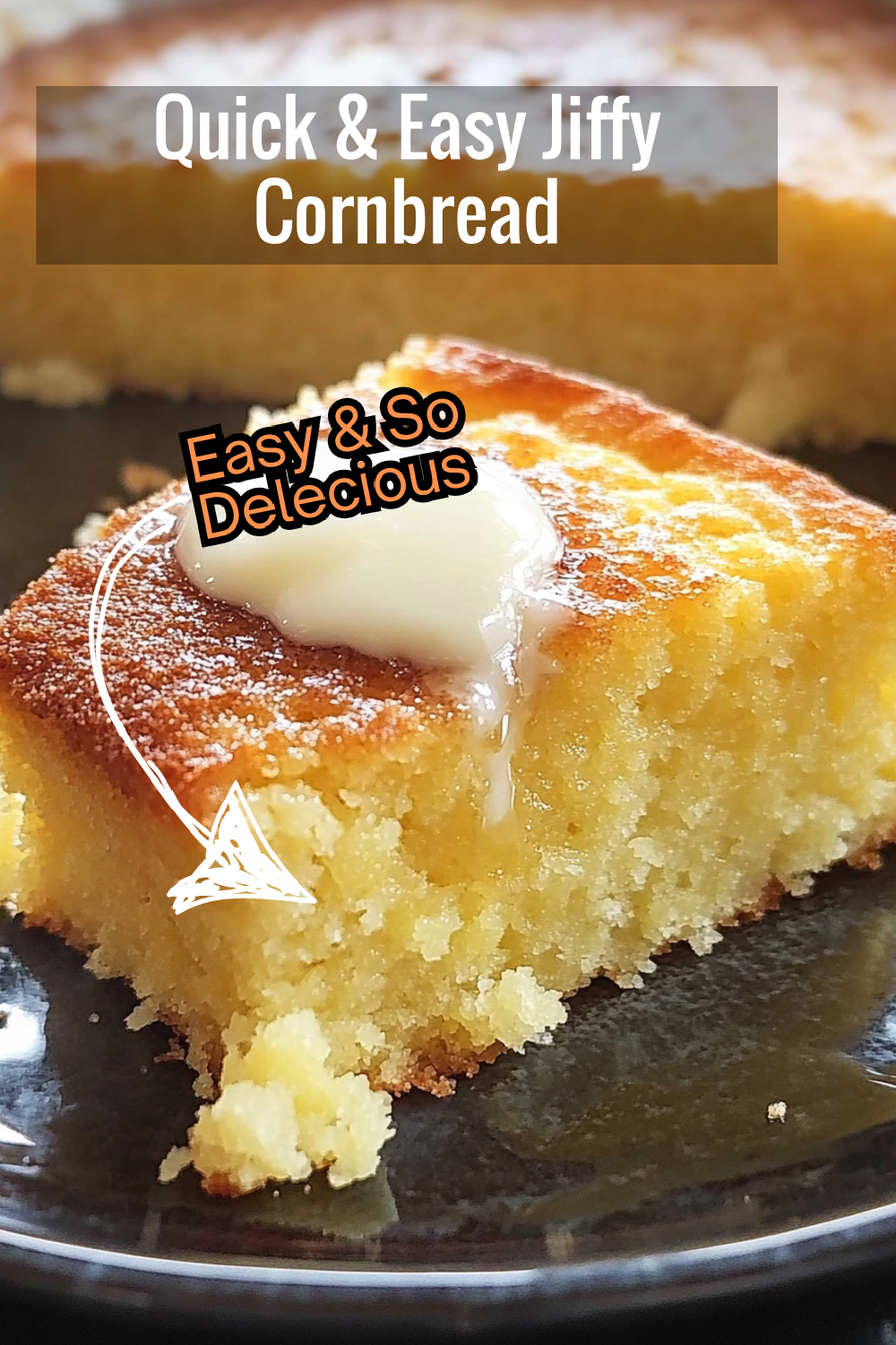 Make this quick and easy Jiffy Cornbread for a side dish that everyone will love.