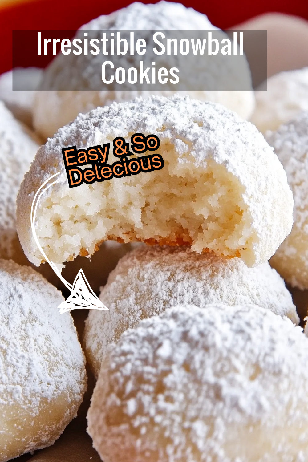 These irresistible stuffed snowball cookies are a holiday must-have! Soft, crumbly, and stuffed with nuts, they’re lightly dusted with powdered sugar for that perfect snowy finish. Easy to bake and even easier to enjoy!