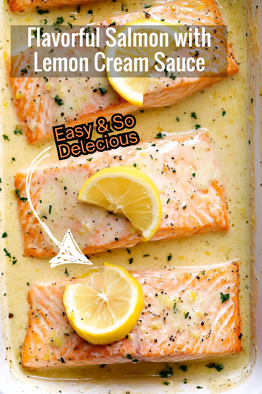 Discover this flavorful salmon recipe with a lemon cream sauce that enhances the fresh taste of tender salmon. Perfect for a healthy yet indulgent dinner!