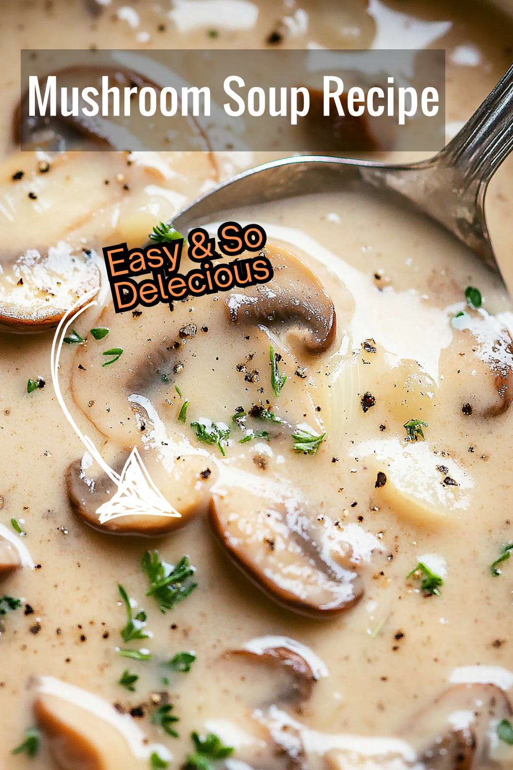 This mushroom soup delivers an earthy, creamy bite in every spoonful. Garnished with herbs, it’s love at first taste!